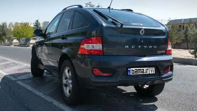 لنت ترمز عقب اکتیون SsangYong Actyon برند پارس آبی صادراتی